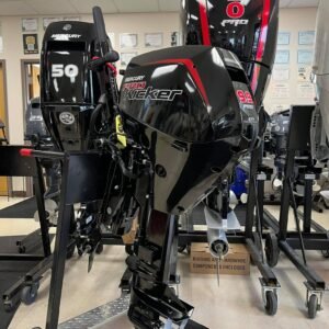 Buy Mercury 9.9hp Tiller Outboard | EFI, Command Thrust | ProKicker | Electric and Manual Start, 25″ Shaft | 9.9EXLHPT