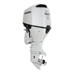 Honda 140hp White Outboards | Remote Mechanical, Electric Start, 20″ Shaft | BF140ALRA
