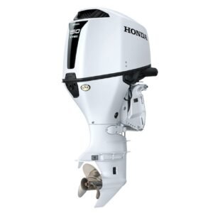 Buy Honda 150hp White Outboard | Remote Mechanical, Electric Start, 25″ Shaft, Counter Rotation | BF150DK1XCRA