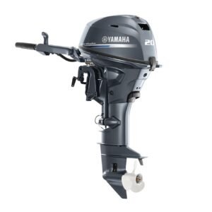 Yamaha 20hp Tiller Outboard | Electric & Manual Start, 15″ Shaft | F20SWHB