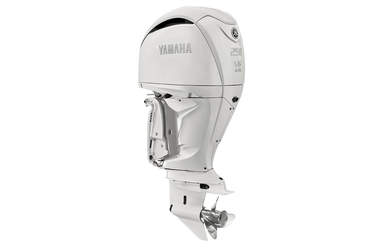 Yamaha 250hp White Outboard Motors