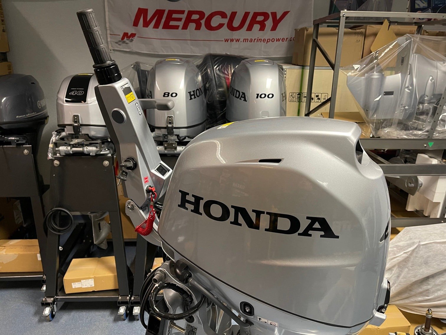 Honda 150hp Outboard | Intelligent Shift and Throttle, Electric Start, 20" Shaft | BF150DLDA - Image 2
